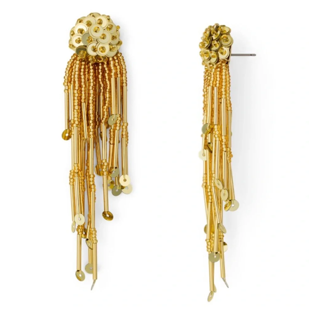 🆕 kate spade ♠️ Glitzville Beaded Tassel Earrings